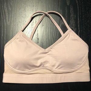 Forever 21 Light Pink Sports Bra